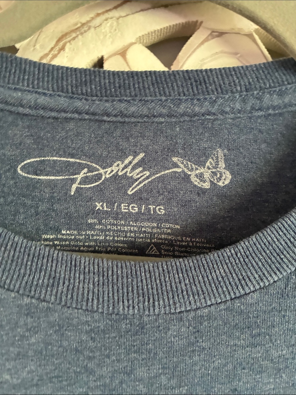 Forever Dolly Graphic Tee - Navy - Picture 3 of 4